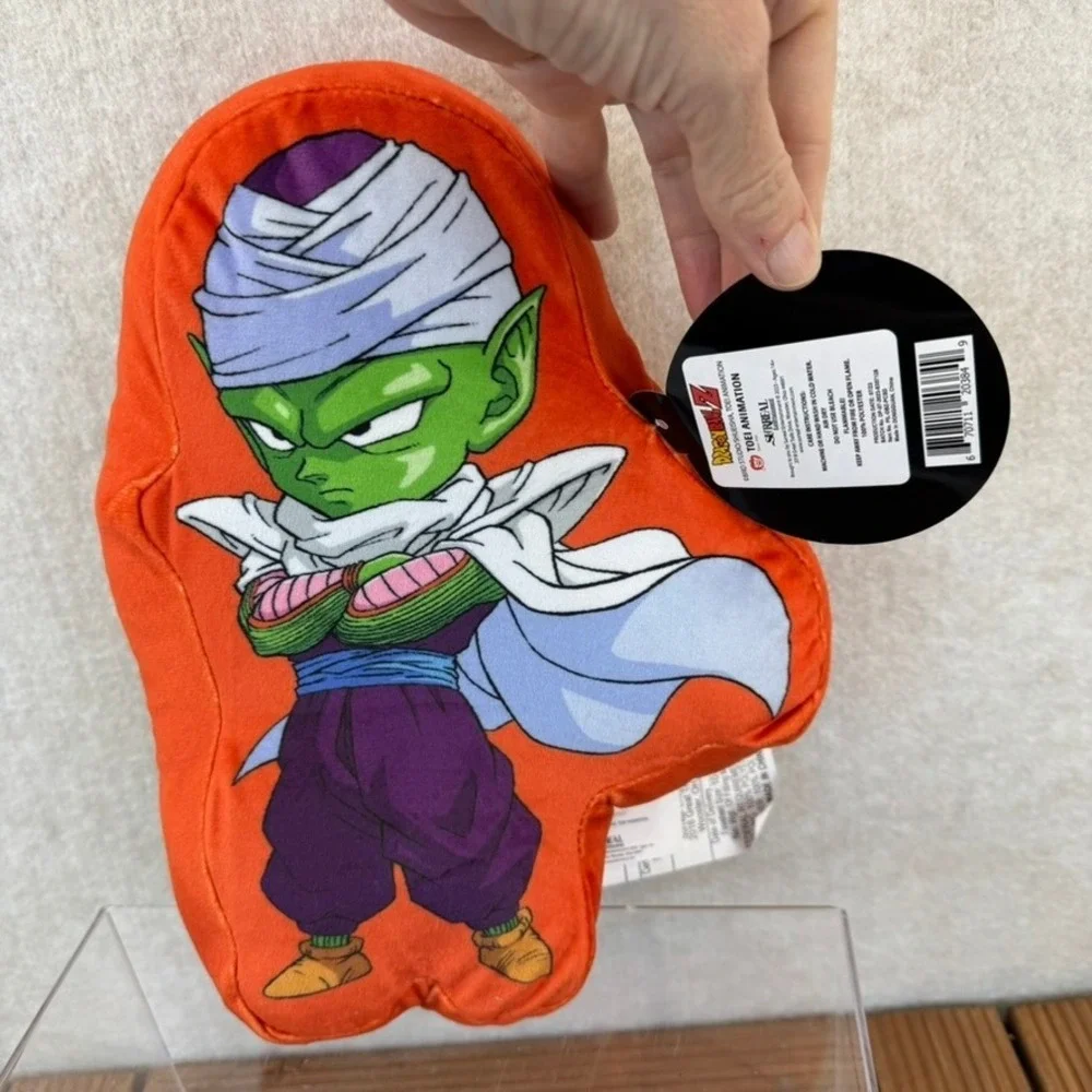 Dragon Ball Z Piccolo Shaped Pillow Surreal Entertainment Orange Anime Plush New